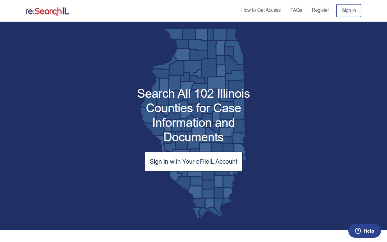 Re:SearchIL portal for searching Illinois family court records